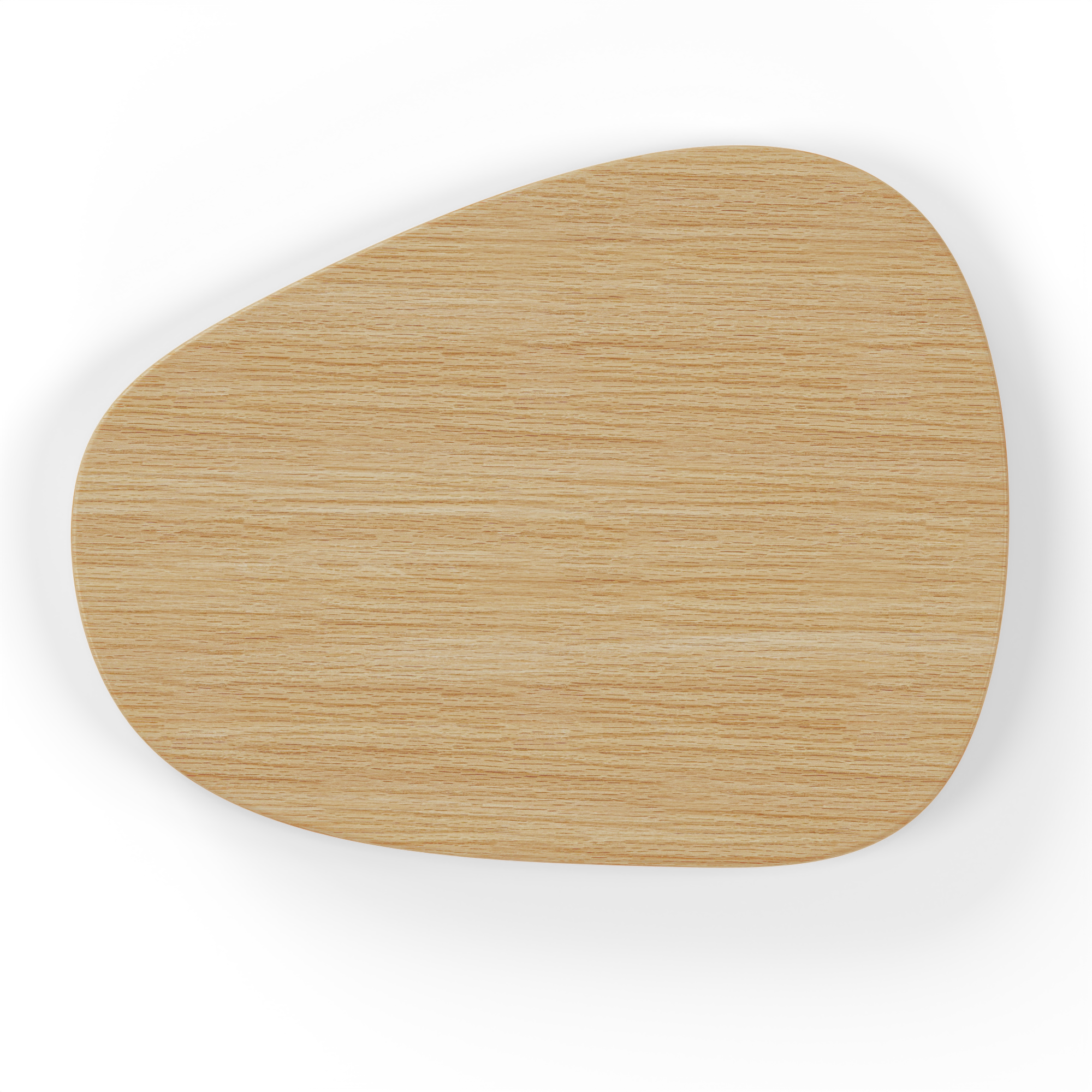 Pebble Large serving board in natural oak—a spacious and elegant wooden tray perfect for charcuterie, bread, and appetizers.