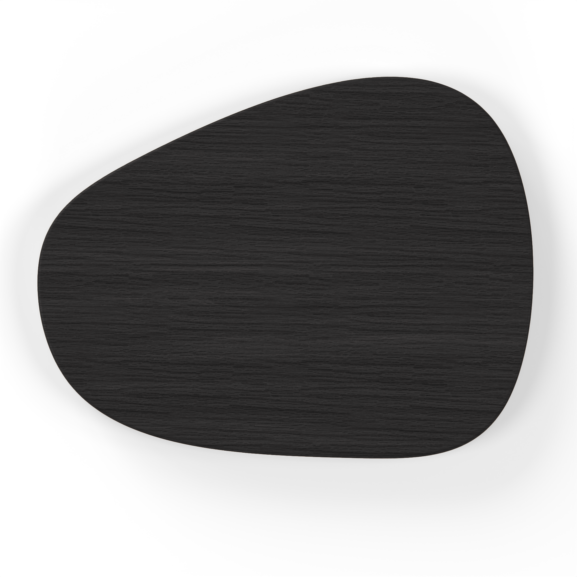 Pebble Large serving board in walnut dark finish—a spacious and elegant wooden tray perfect for charcuterie, bread, and appetizers.