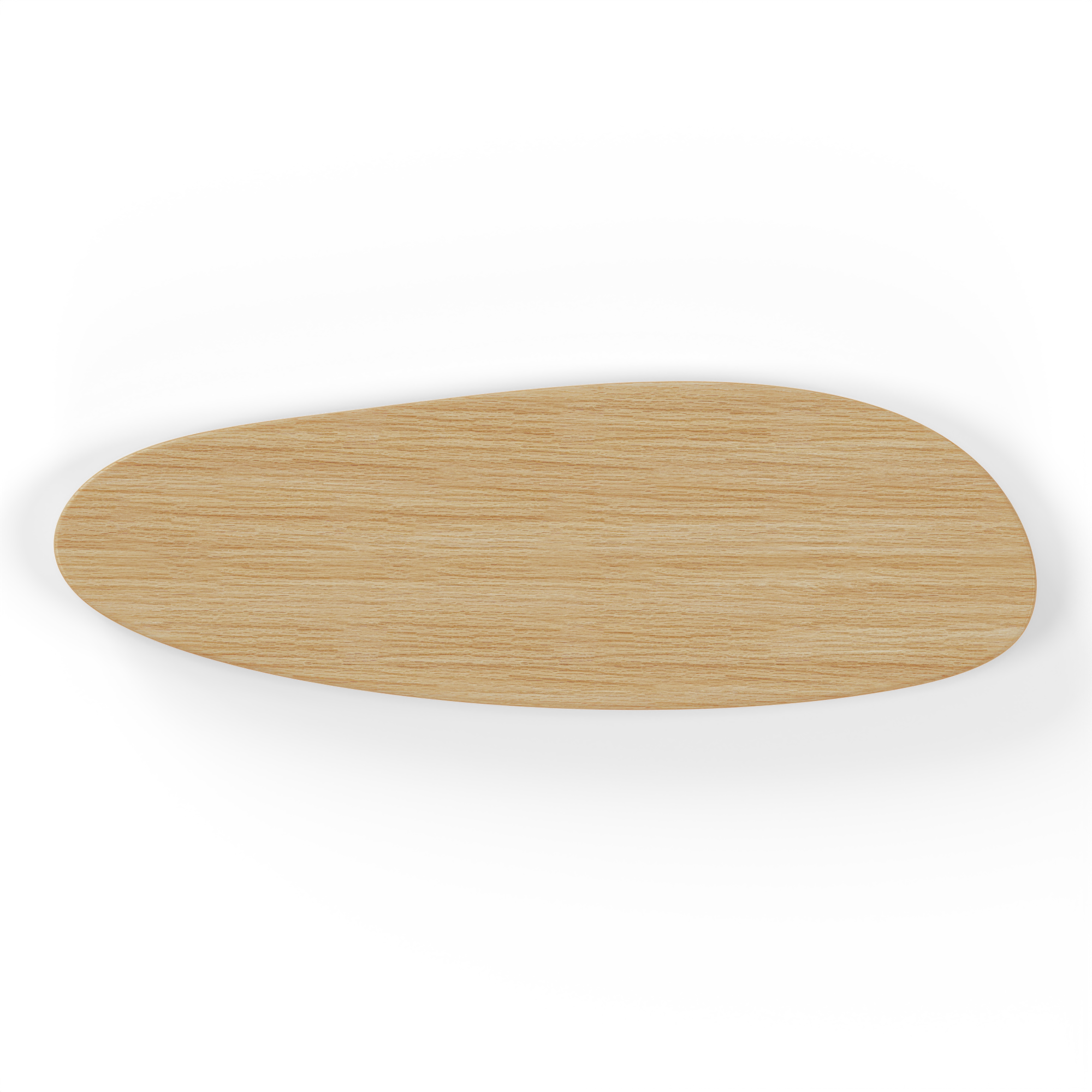 Pebble Long serving board in natural oak—a sleek and elongated tray for sushi, cheese boards, and modern food presentation.