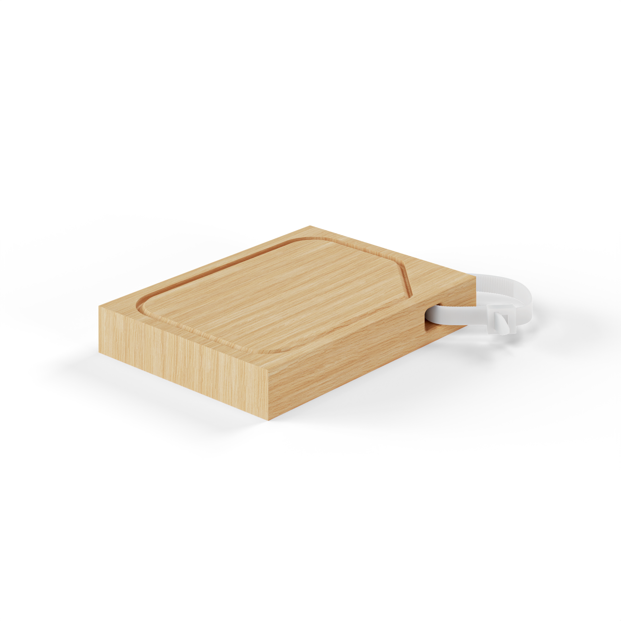 BO_ CHOP cutting board by Simon Busse, thick and durable with cable tie for easy storage, available in three sizes
