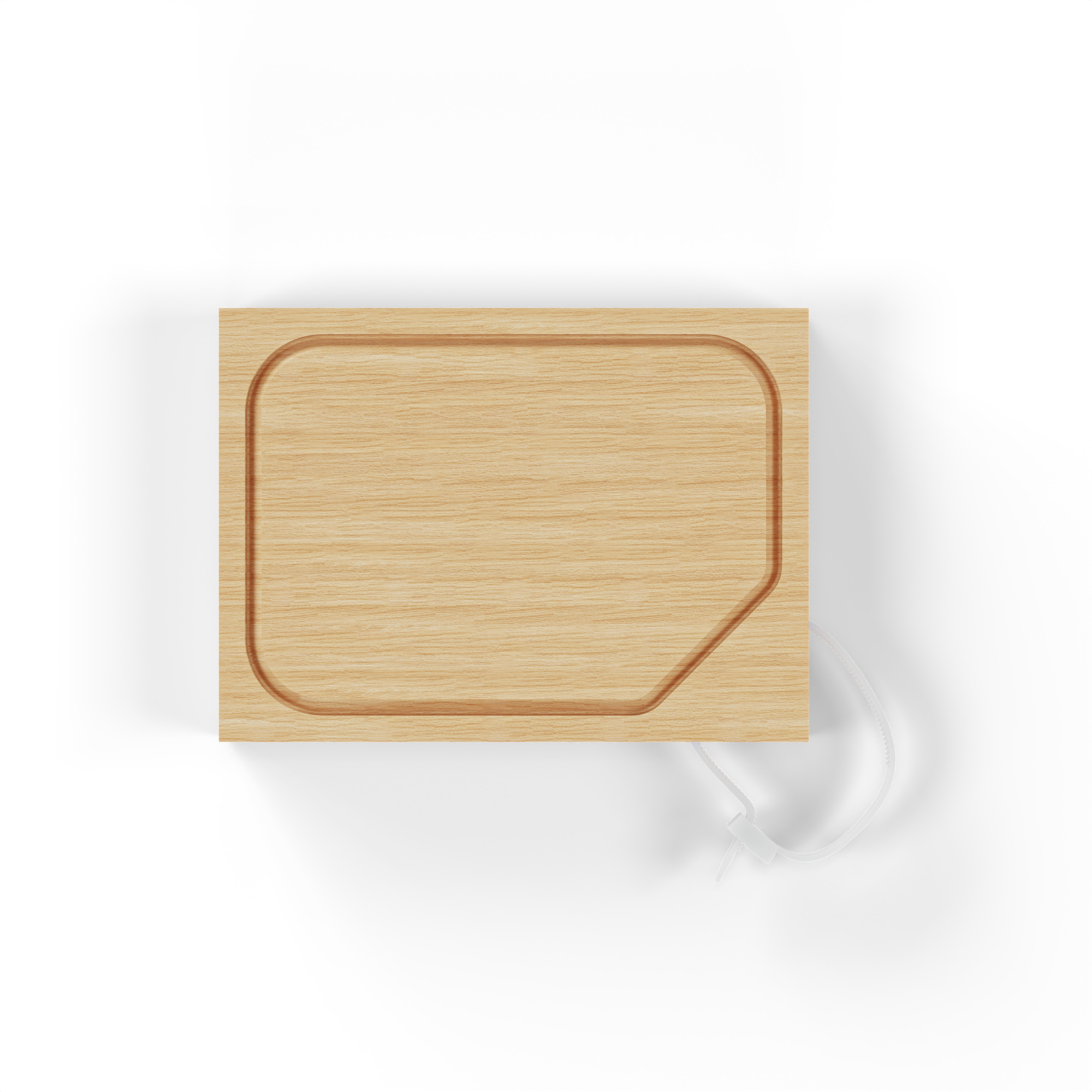 BO_ CHOP cutting board by Simon Busse, thick and durable with cable tie for easy storage, available in three sizes