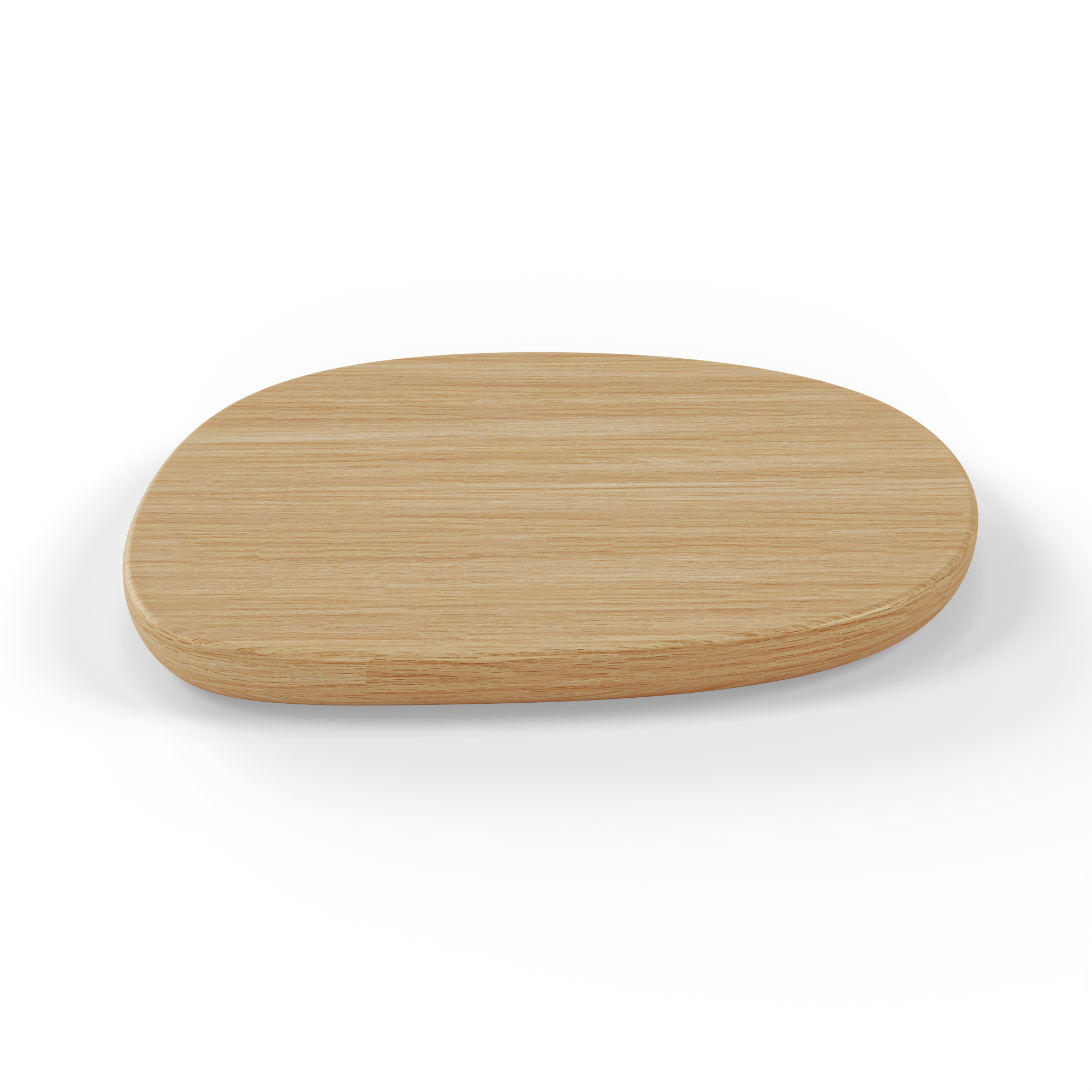 Pebble Medium serving board in natural oak—a versatile and modern wooden tray for refined dining and entertaining.
