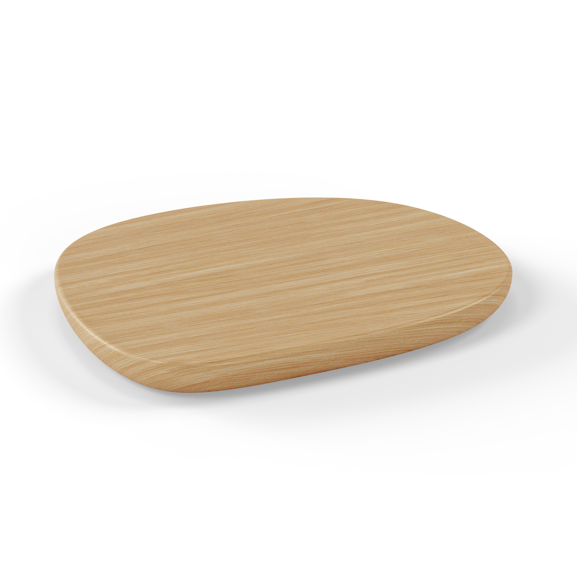 Pebble Medium serving board in natural oak—a versatile and modern wooden tray for refined dining and entertaining.