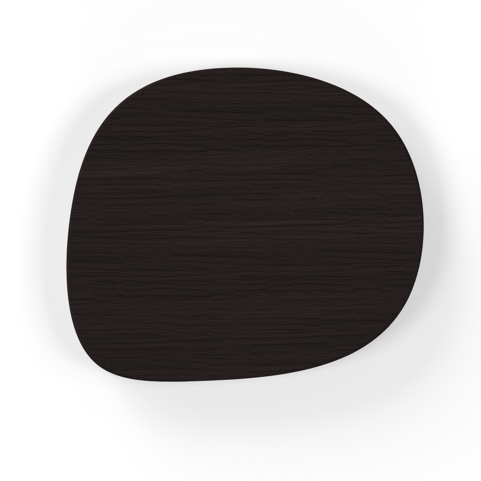 Pebble Medium serving board in walnut dark finish—a versatile and modern wooden tray for refined dining and entertaining.