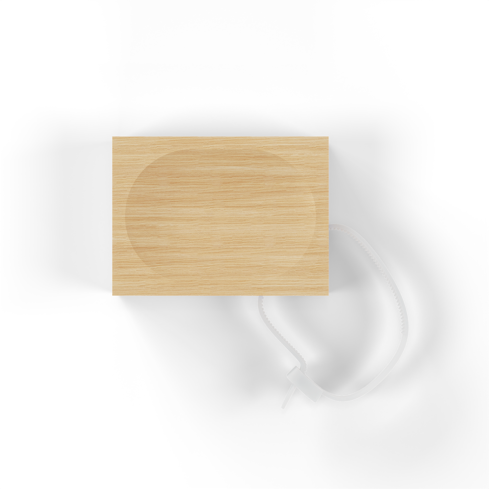 BO_ CHOP cutting board by Simon Busse, thick and durable with cable tie for easy storage, available in three sizes