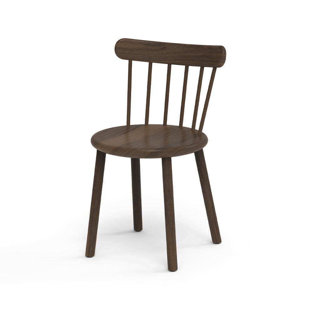 AI Collection handcrafted wooden chair designed with minimalist elegance