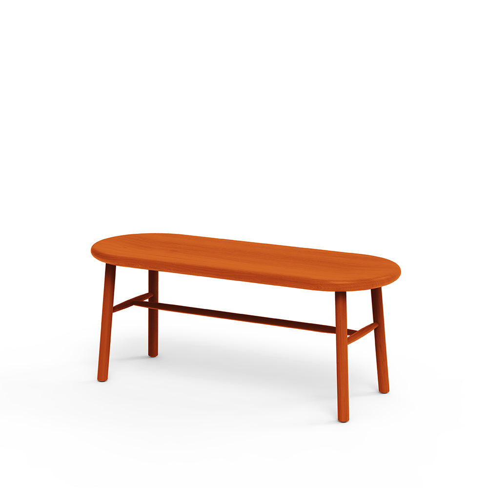 AI Collection wooden bench combining functionality and style