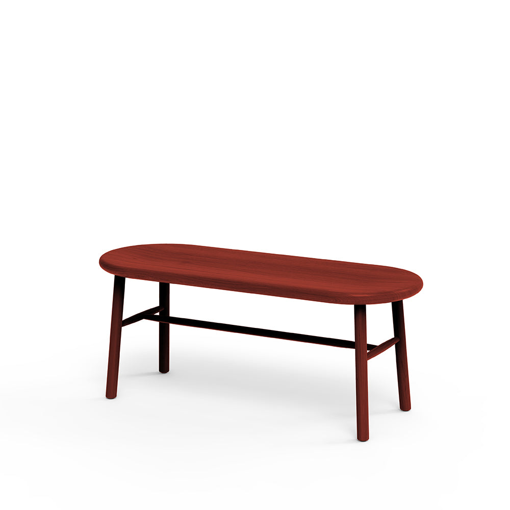 AI Collection wooden bench combining functionality and style