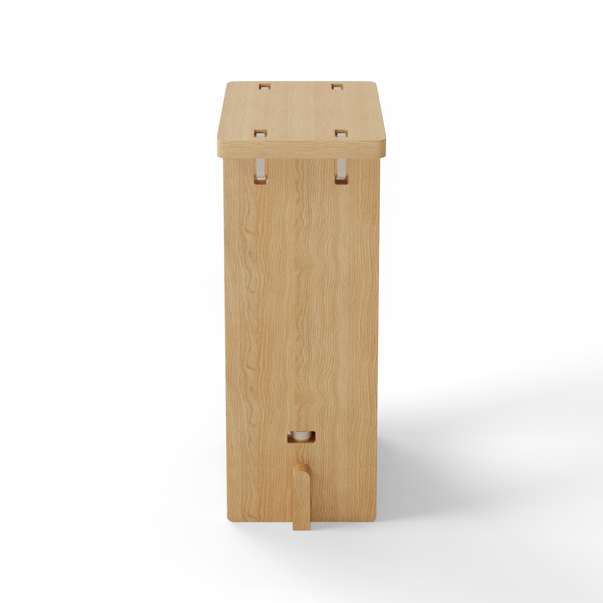 BO_ Stool by Simon Busse, available in 18-inch and 30-inch heights, showcasing innovative design and flat-pack assembly