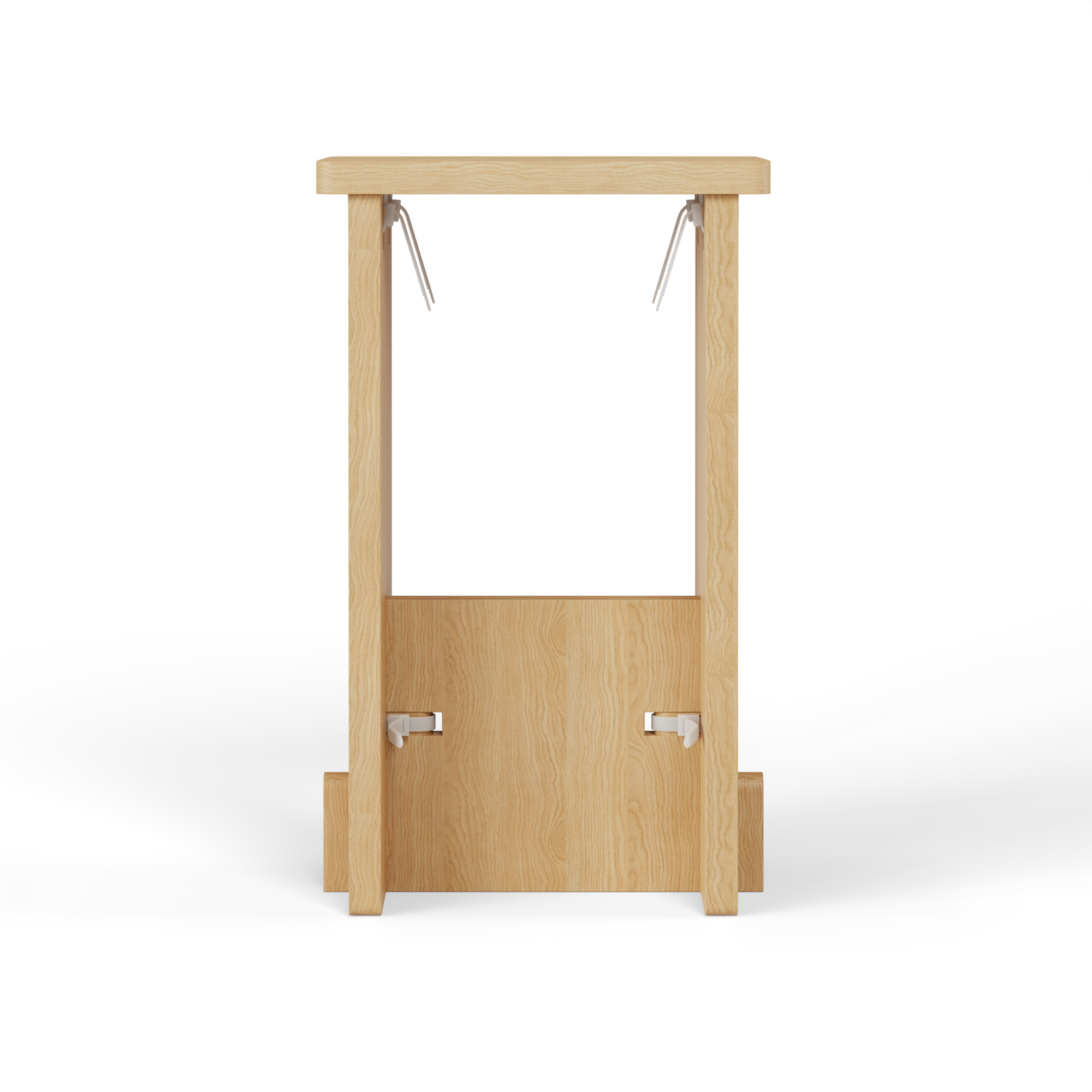 BO_ Stool by Simon Busse, available in 18-inch and 30-inch heights, showcasing innovative design and flat-pack assembly