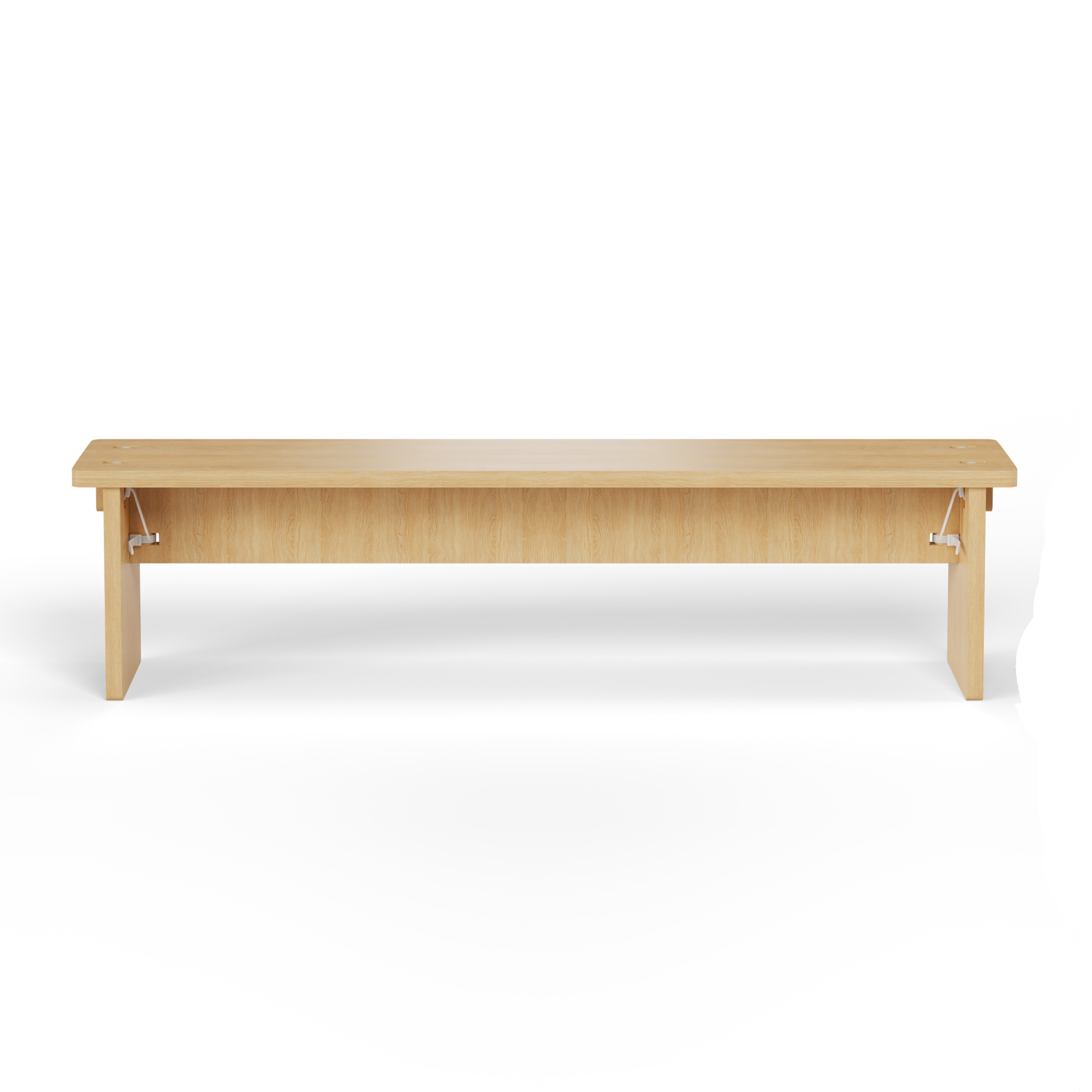 BO_ Bench by Simon Busse, reflecting innovative design, shipped flat for efficient assembly